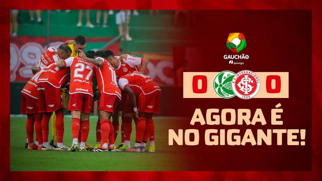 Inter empata no jogo de ida da semifinal do Gauchão
