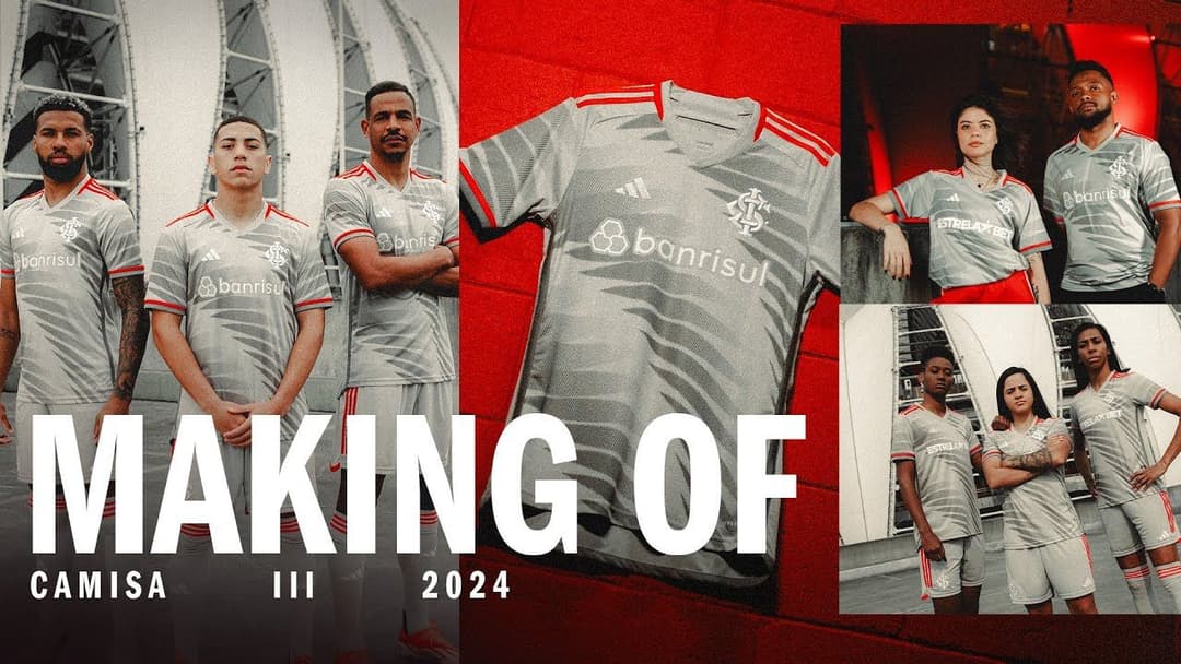Making Of - Lançamento da terceira camisa do Inter para 2024