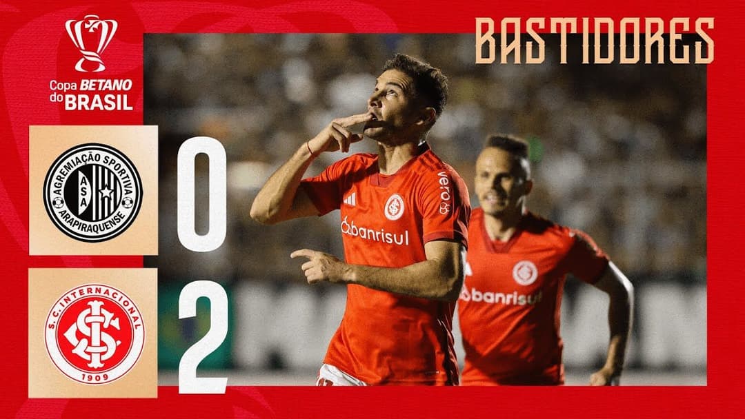 Bastidores | ASA-AL 0 x 2 Internacional | Copa do Brasil 2024