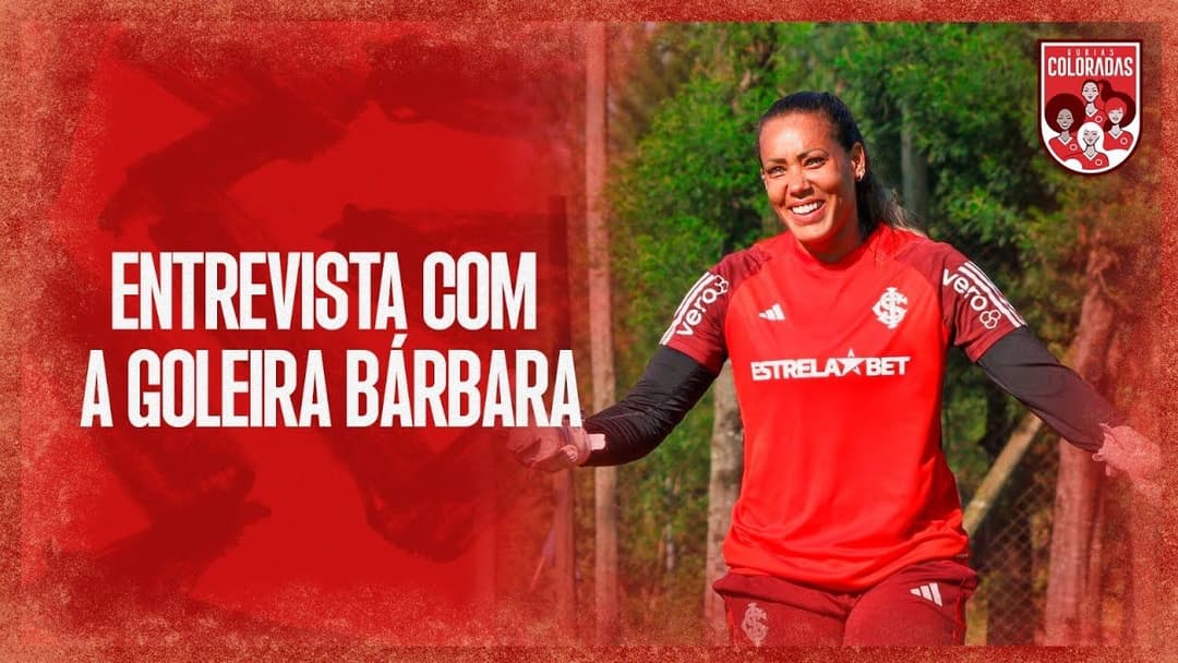 Primeira entrevista com Bárbara, nova goleira das Gurias Coloradas