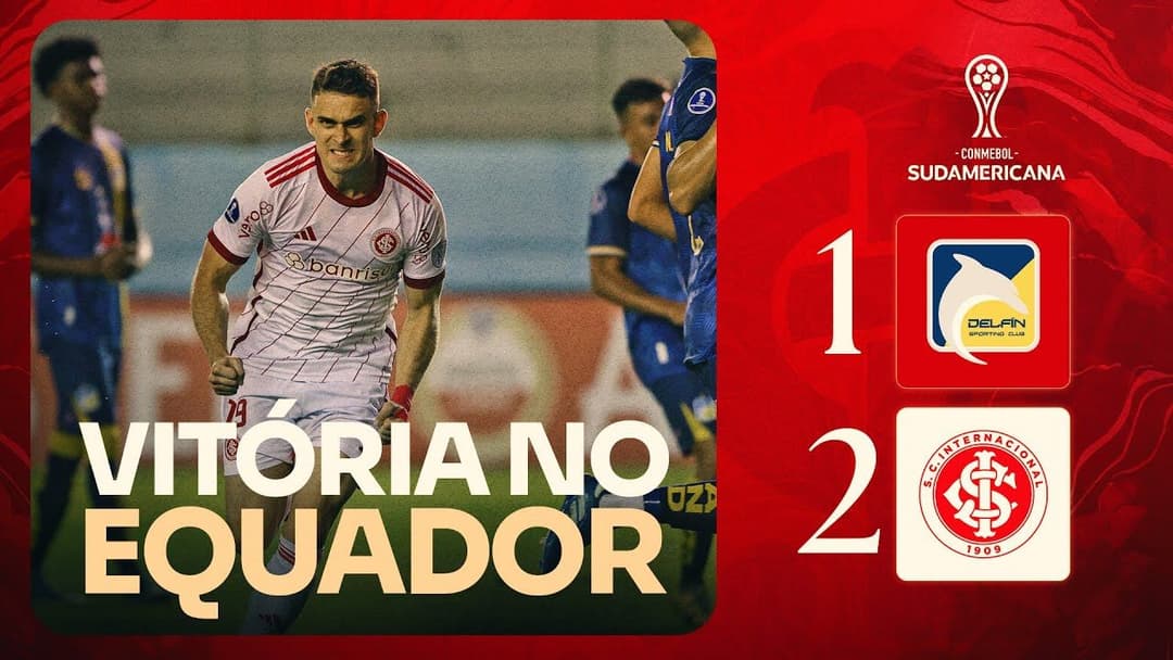 Bastidores | Delfín 1 x 2 Internacional | CONMEBOL Sul-Americana 2024