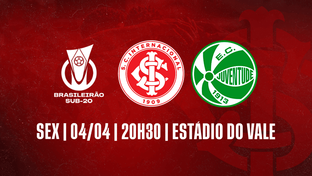 Serviço de jogo: Inter x Juventude/Campeonato Brasileiro Sub-20 2025