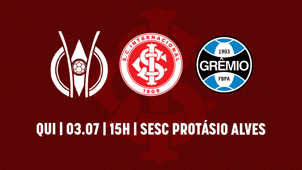 Serviço de Jogo: Internacional x Grêmio | Campeonato Brasileiro Feminino Sub-20 ...